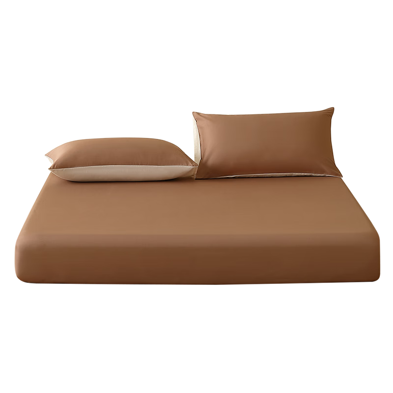 Shuixingjiafang Cotton Bed Cover, Class A 100% Pure Cotton Bed Sheet, Dirt-Proof Mattress Cover Protector, 1.5x2 Meters