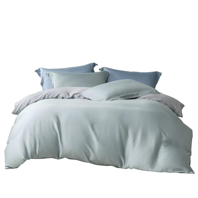 Shuixingjiafang Duvet Cover, 60 Count, Langjing Tencel™, Summer Cool Feeling Quilt Cover, Single Piece, Oversized, Double Bed Linen, 220x240