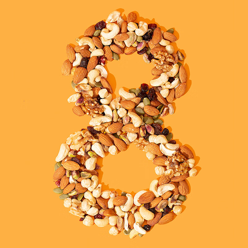 森宝 综合坚果果干500g孕妇零食核桃开心果巴旦木腰果福利送礼团购