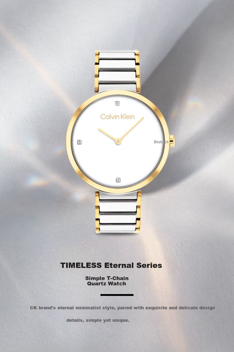 Calvin Klein CK Simple Steel Band Quartz Women's Watch, Goddess Day New Year Gift 25200134 1