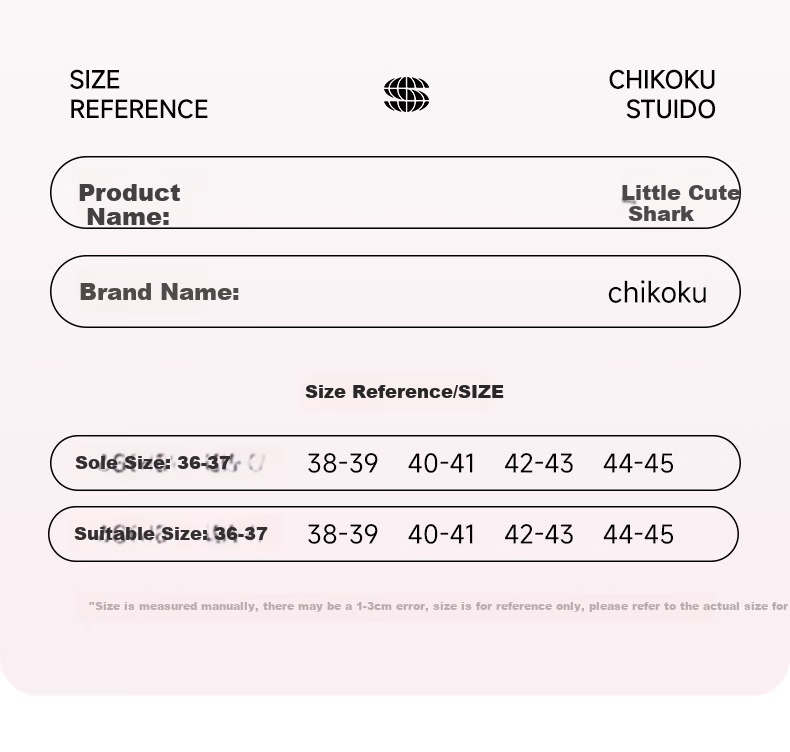 Chikoku New Cute Shark Slippers for Women, Summer Home Wear, Adorable Thick-Soled Non-Slip Couple Shark Sandals for Men Summer 13