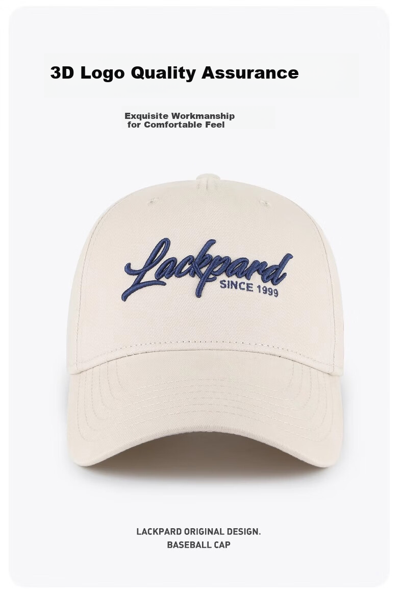 LACKPARD Outdoor Sports Baseball Cap for Men And Women, Versatile Casual Visor Sun Hat, Stone Color, One Size Fits All with Adjustable Fit 10