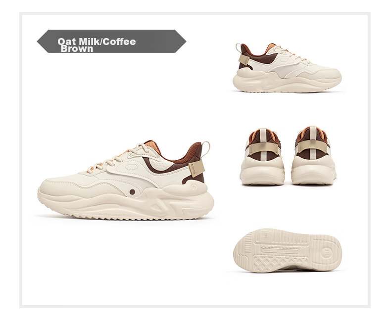 361° Women's Sneakers, Yunshu 3 Spring And Summer Retro Thick-Soled Casual Versatile Commuter Dad Shoes, 682316706-1 128