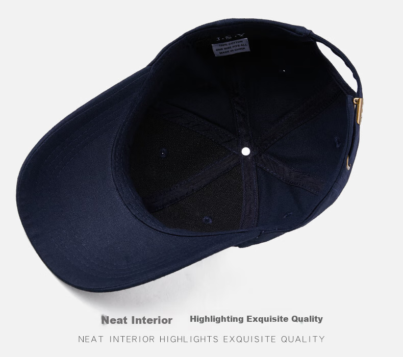 Denssyne Hard-Top Hat for Men, Not Soft And Collapsible, Suitable for All Seasons, Baseball Cap, Versatile Outdoor Style, High-Quality Sun Protection Cap for Middle-Aged And Elderly 9