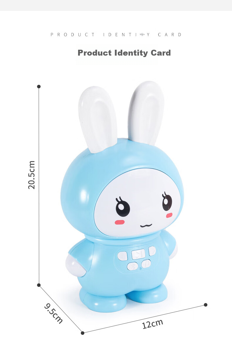 Jiabolan 0-3 Years Old Children's Song Early Education Machine, Infant Toddler Baby Story Machine, Early Education Toy, Boys And Girls Toy, Birthday Gift 12