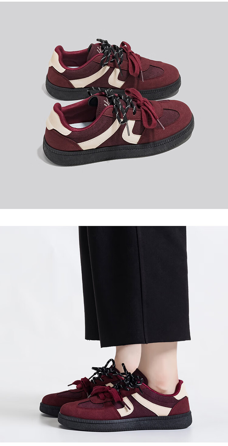 HUANQIU Gray Dexun Shoes for Women, Niche Original Korean Style Student Sneakers, New Versatile Casual Skateboard Shoes for Women in Spring 2026 11