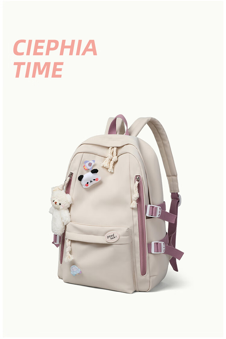 Viney Backpack, Large Capacity, for Middle School, High School And College Students, Lightweight, Reduced Burden, Laptop Bag, Ultra-Light Shoulder Protection, for Travel 1