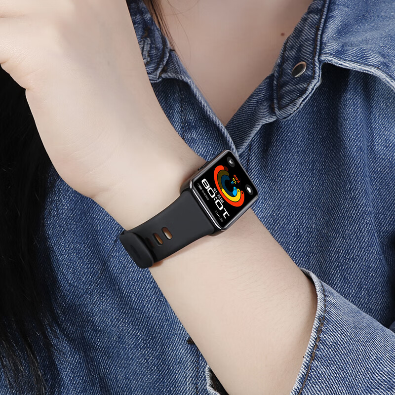 Ремешок Xiaopijiang для Huawei Band 10/9/8, спортивный, дышащий, из TPE, белый