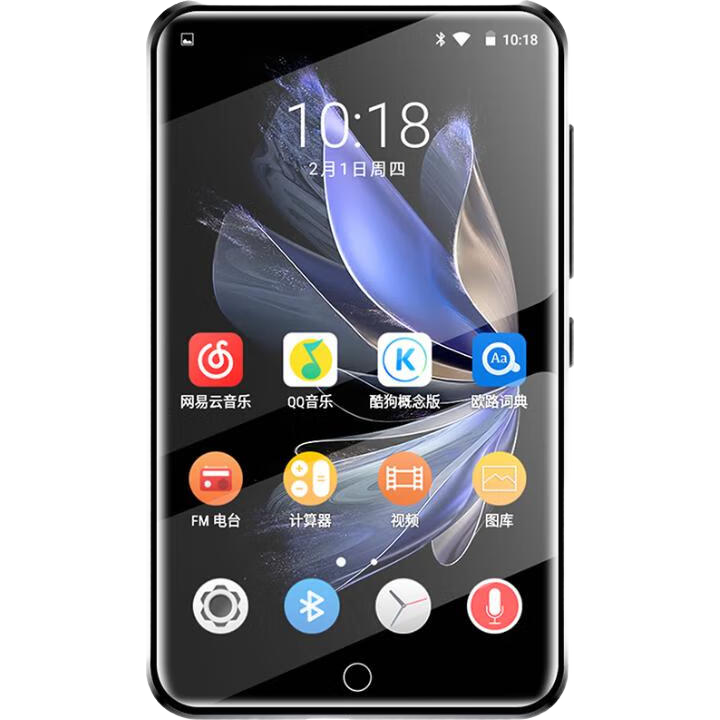 FAMUE BF12 MP3/MP4 Player, MP5 Closed-Loop Online Learning Device, Homework Tutor from Elementary to High School, HD Recording, Online Music Video Bluetooth
