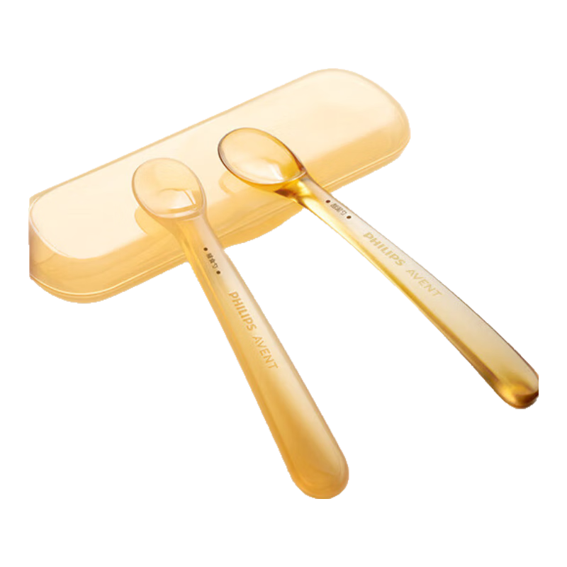 AVENT Philips Baby Fruit Puree Spoon, PPSU Feeding Spoon, Fruit Puree Spoon, Feeding Spoon Set, Sold by JD