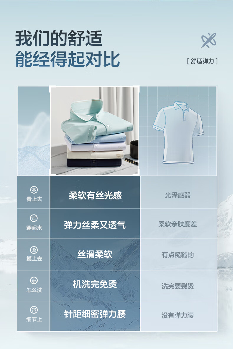 Hodo [Lin Gengxin's Style] Modal Silk Short-Sleeve Cool-Feeling Antibacterial Polo Shirt, Collared T-Shirt 3