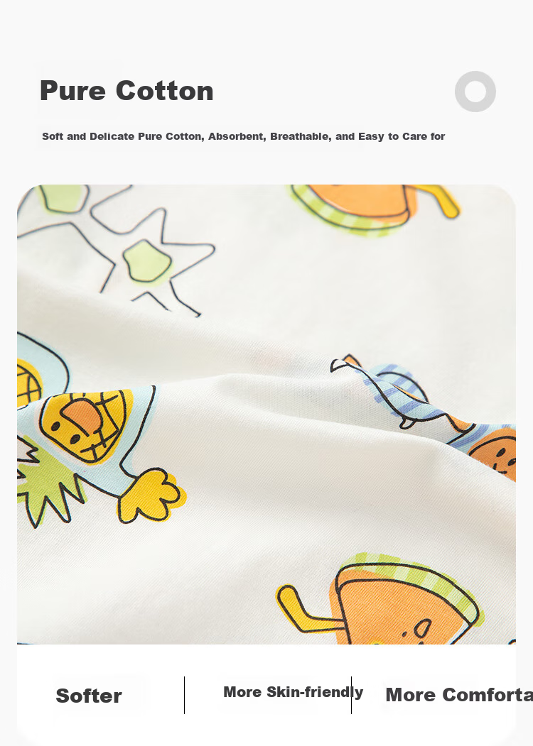 BALABALA Baby T-Shirt, Infant Top, Girls' Clothing, Boys' Short-Sleeve Summer Wear, Sweet And Cute 2