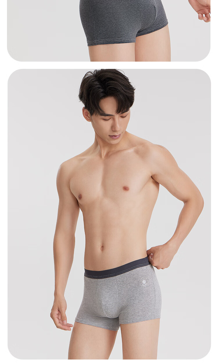 Wanna 10 Pieces [Upgraded Plain White] Men's Four-Corner Disposable Underwear, 7A Antibacterial, Daily Disposable, for Travel And Business Trips, 2XL 4