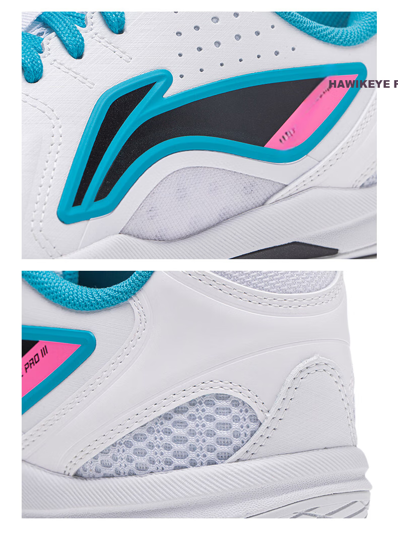 Li-Ning Table Tennis Shoes Eagle Eye 3.0 PRO Breathable, Wear-Resistant, Non-Slip Sports Shoes for Men And Women, Competition And Training Shoes, Size 42 6