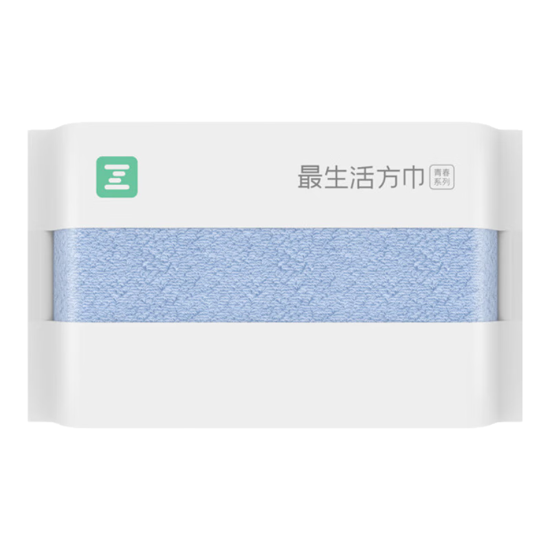A-Life Pure Cotton Face Towel, Class A Soft Household Small Towel, Absorbent And Breathable, for Wiping Face And Drool, Blue