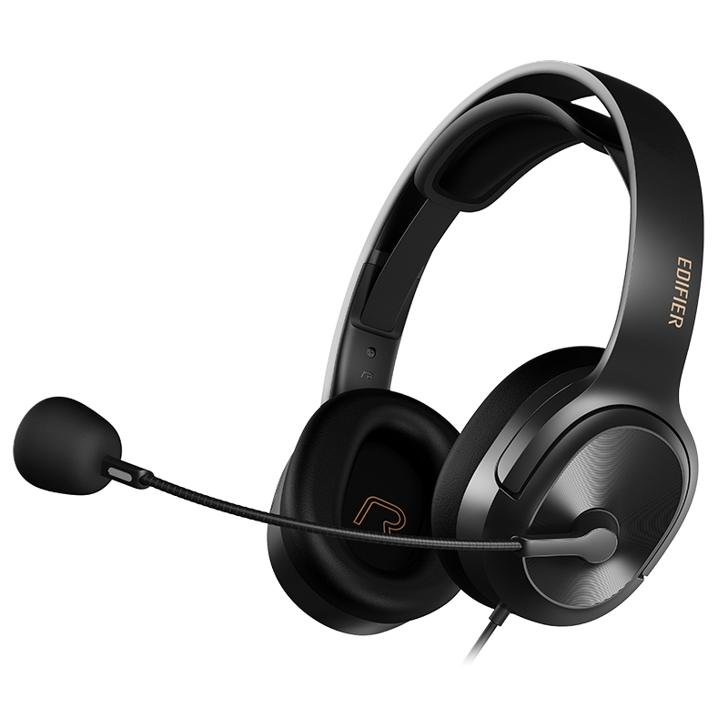 EDIFIER USB K5000 Type-C Version Professional Exam Headphones, Over-Ear Computer Headset, Specialized for Listening, Speaking And Oral Training, Educational Headphones, Online Course Headphones