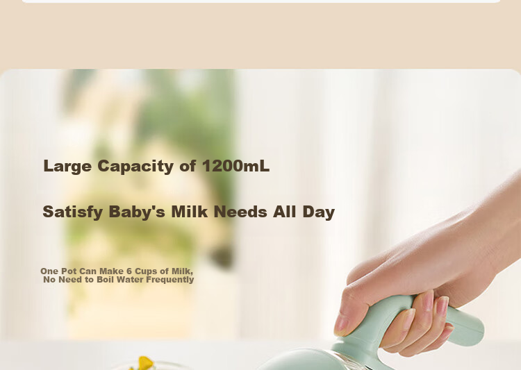 Joyoung Household Multi-Functional Health Pot, 316 Stainless Steel Constant Temperature Kettle, Milk Maker, Baby Formula Mixer, Water Boiler, Milk Temperature Regulator MY-Q576 29