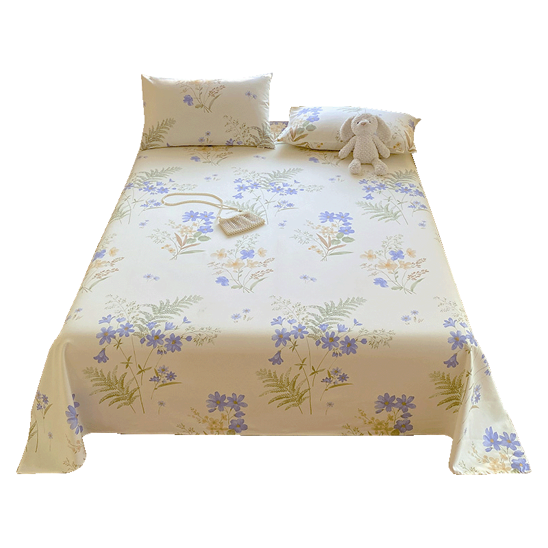 Hodo A-Class 100% Cotton Coarse Weave Thickened Single Bed Sheet 230x245cm