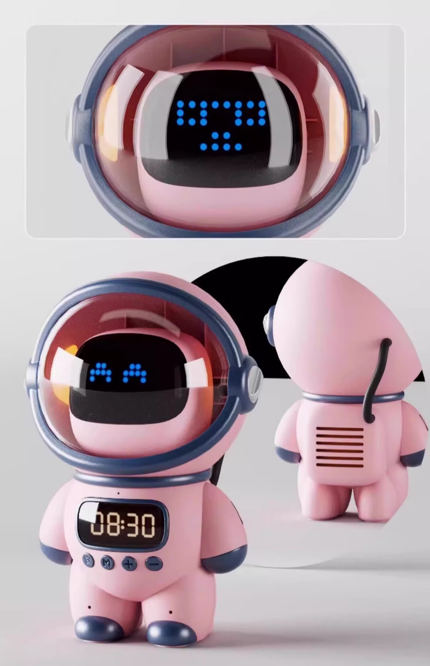 Lihuan Bean DeepSeek Smart Interactive Children's Toy Companion AI Robot Boy Birthday Gift Girl Alarm Clock 12