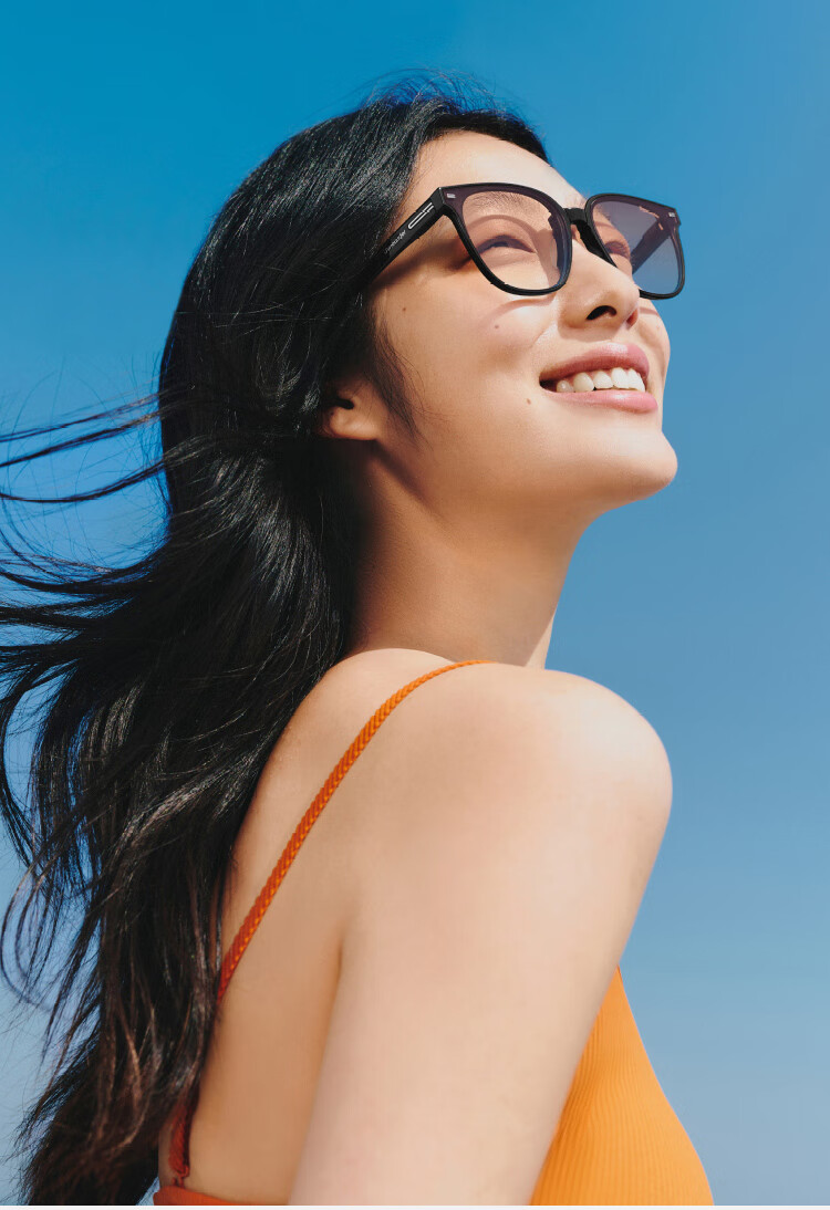 Banana Under Sunglasses Square Round Frame Unisex Foldable Outdoor Travel Driving UV Protection FD021 6