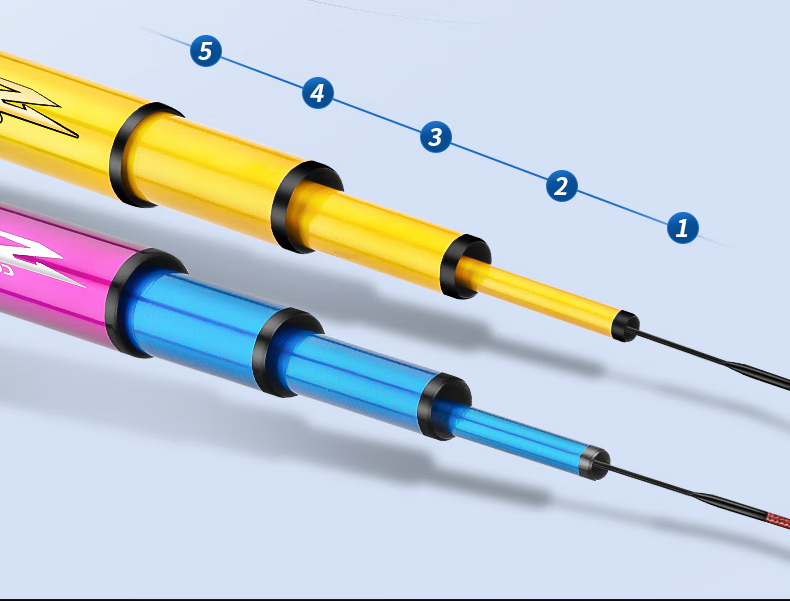 GW 3.6m 28-Tune Armor-Breaking Bow Premium Edition Ultra-Light Ultra-Hard Fishing Rod Hand Rod Tai Fishing Rod Lake Reservoir All-Purpose Fishing Pole 9