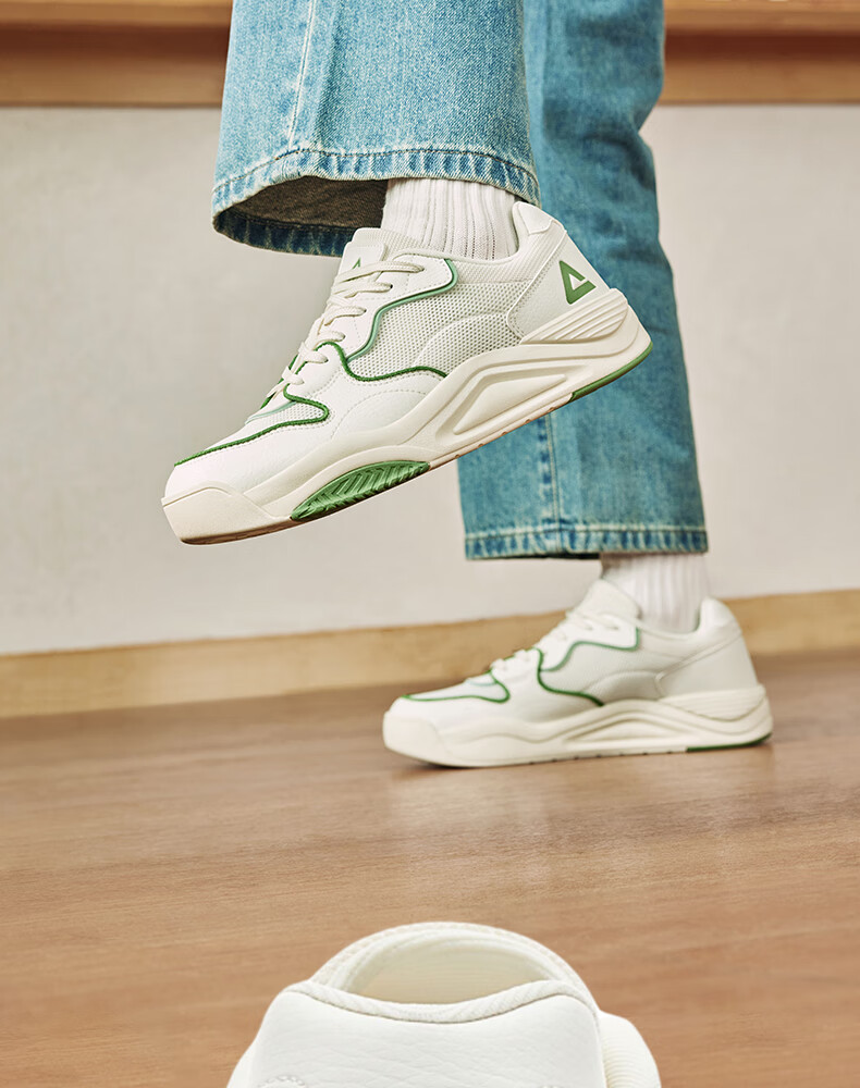 PEAK Taiji Manxing Sneakers for Men, Summer Comfortable Versatile Casual Shoes, Non-Slip Wear-Resistant Lightweight Sports Shoes DB520237 5