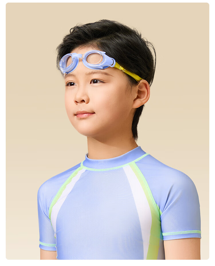 JD Jingzao Kids Small Frame Swim Goggles Waterproof Anti-Fog HD Professional Training Racing Diving Swimming Glasses for Boys and Girls Pink Blue 9