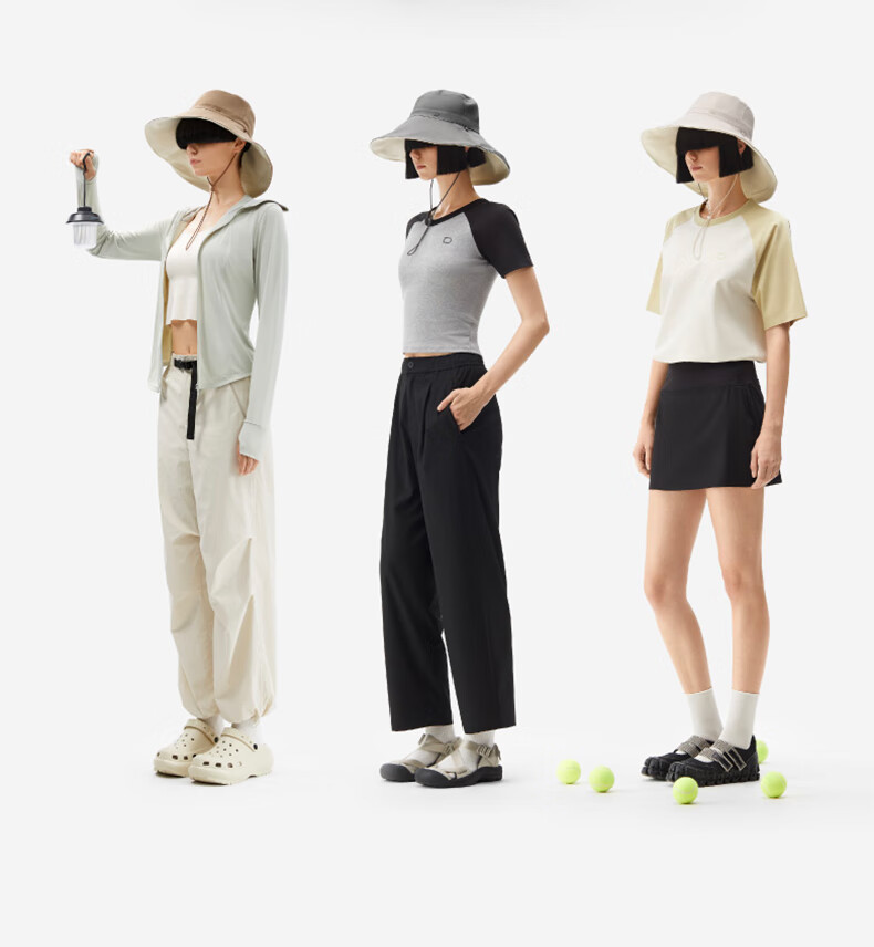 Jiao Nei Liang Pi 303UV Sun Protection Fisherman Hat for Women, Wide Brim, Breathable, Cooling, Outdoor Summer UV Protection 21
