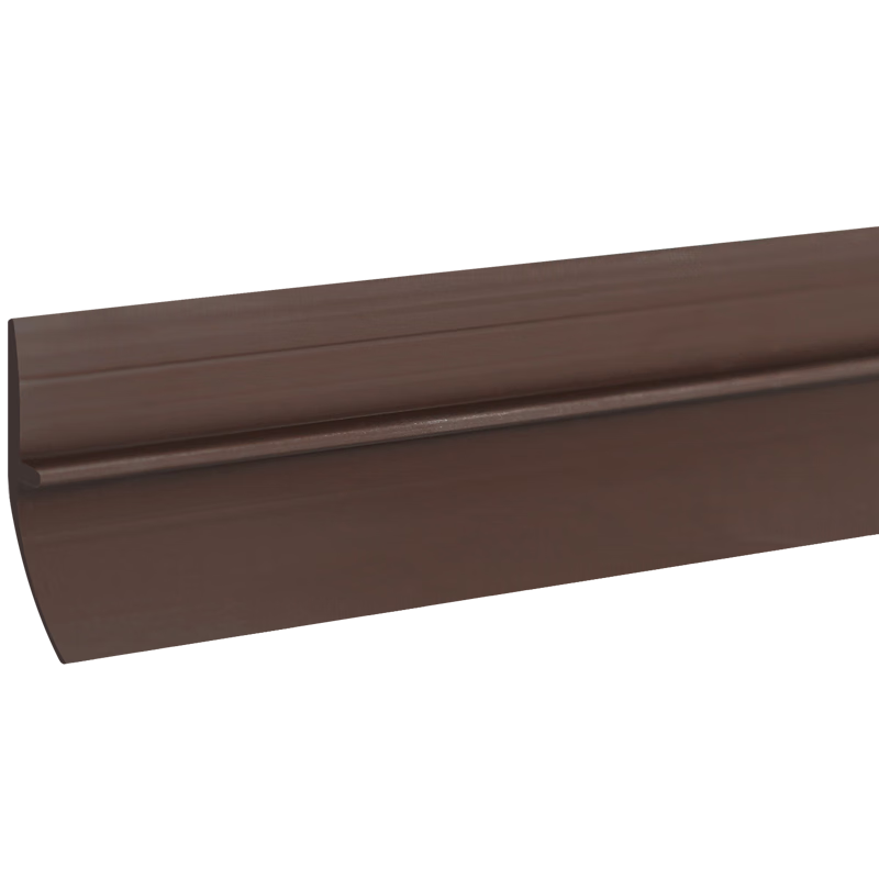 Caihong Self-Adhesive Door Bottom Seal Strip Brown Soundproof Windproof Strip for Bedroom Security Door Gap