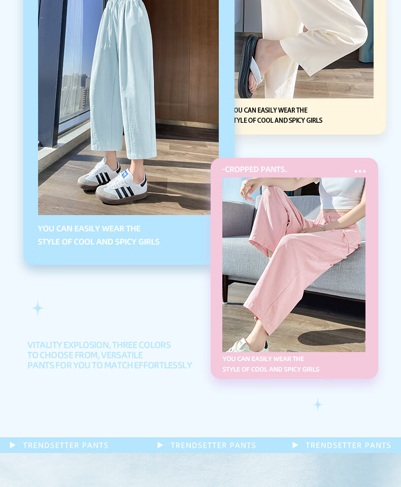 Huili Wide-Leg Pants for Women, 2026 New Summer Style, High-Waisted Draping Ice Silk Yamamoto Pants, Petite Nine-Point Harem Carrot Pants 3
