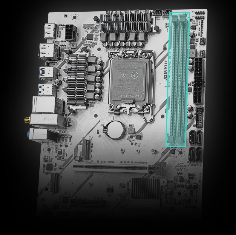Jingyue B760M GAMING WIFI Motherboard DDR4 Desktop Gaming Computer Motherboard Core I5 13600KF/13400F (Intel B760/LGA 1700) 8