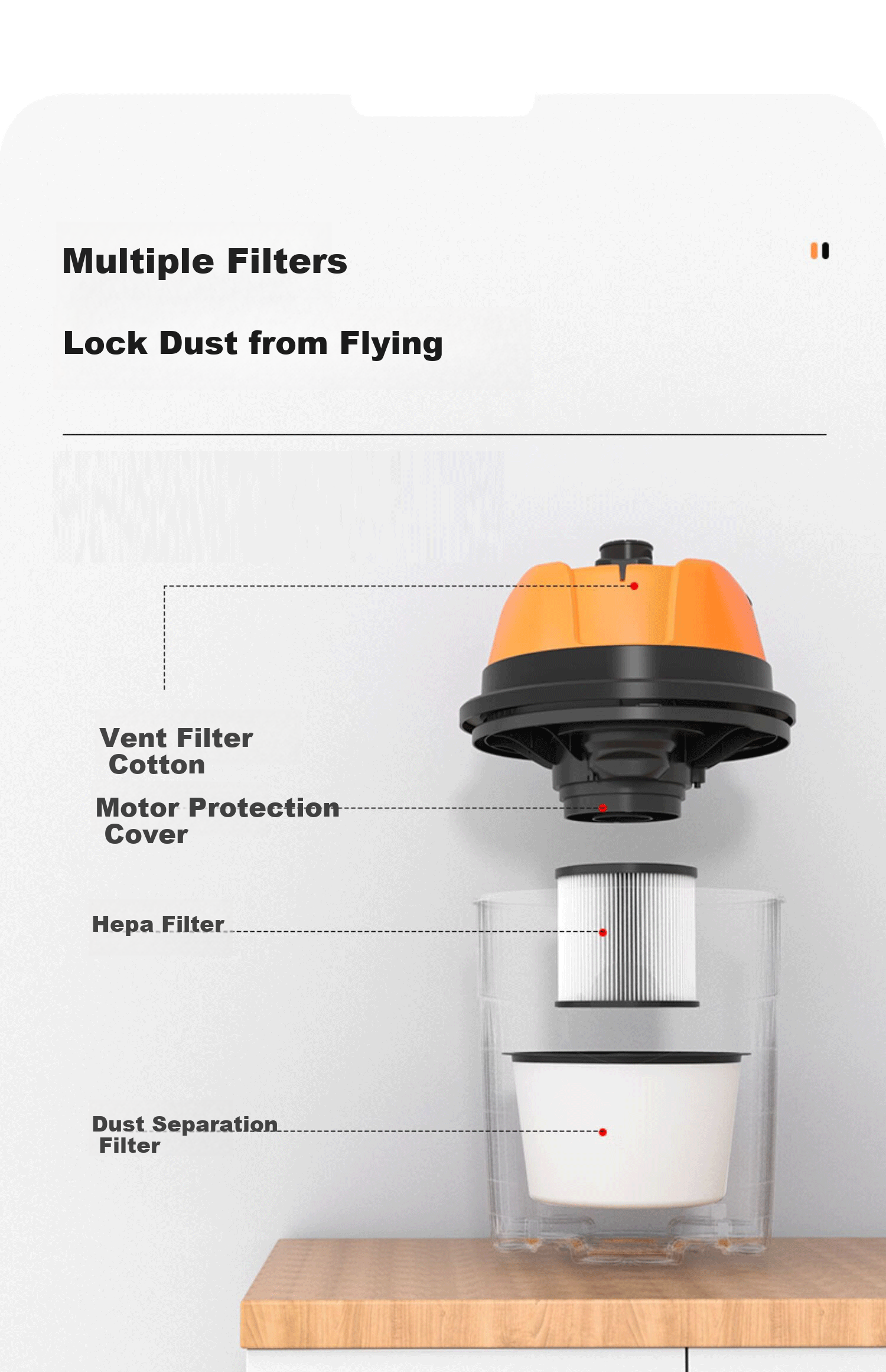 Royalstar Vacuum Cleaner for Home And Industrial Use, High Suction Power, Pet Hair Removal, Renovation Grouting, Floor Cleaning, Hotel Strong Suction, 15L Capacity, 1800W High Wattage, Carpet And Hotel Model RS-XT212Z 5