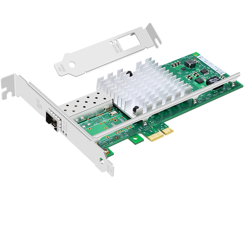 EB-LINK Intel 82599 Chip PCI-E X1 10G Single Port Fiber Optic Network Card X520-DA1 SFP+ Fiber Server Network Adapter
