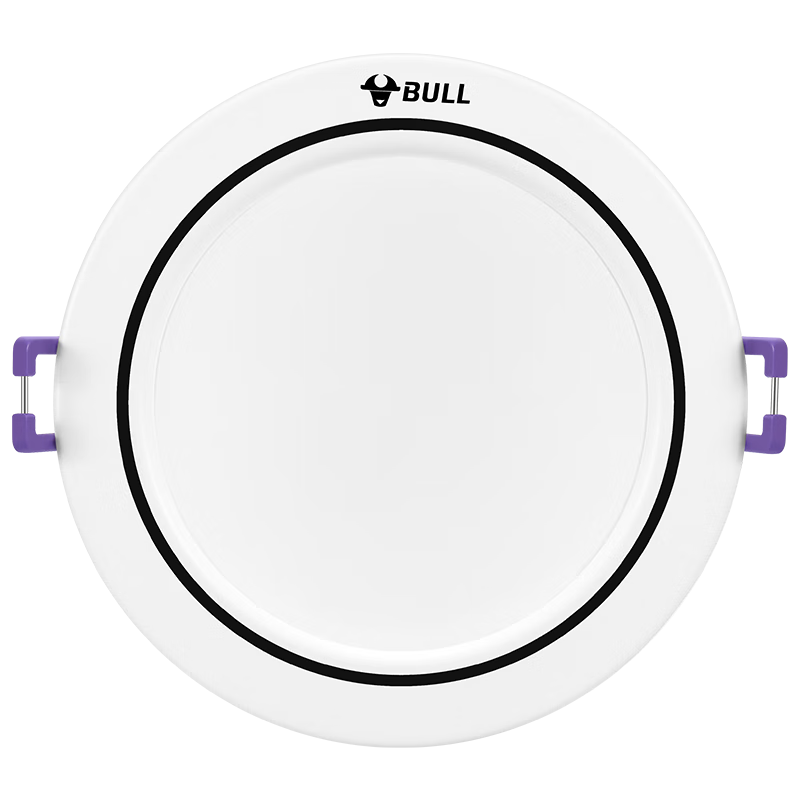 BULL T01PLUS Anti-Glare Metal Downlight MT-M4R5A-AS Painted White 4.5W 3-Inch Warm White 4000K