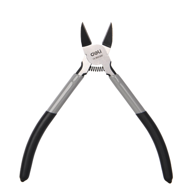 Deli 6-Inch Professional-Grade Chrome Vanadium Steel Diagonal Cutting Pliers, Wire Cutters, Electronic Scissors, Plastic Pliers, Side-Cutting Pliers