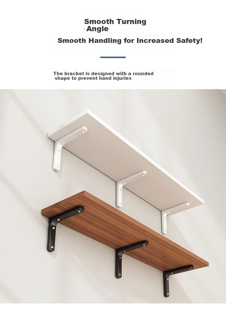 Anerya Wall Shelf, Wall-Mounted Storage Rack, Dormitory Wooden Wall-Mounted Bookshelf, Partition Shelf, Storage Rack, 7 6