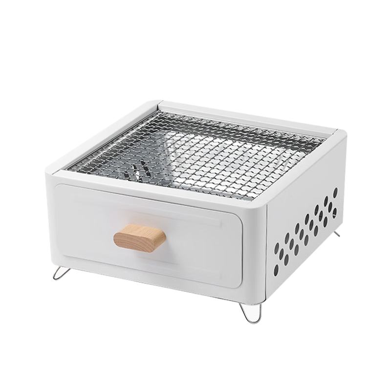 Ansell Stainless Steel Portable Detachable BBQ Grill Rack Oven Outdoor Skewer Stove Tea Boiling Mesh 8K00325