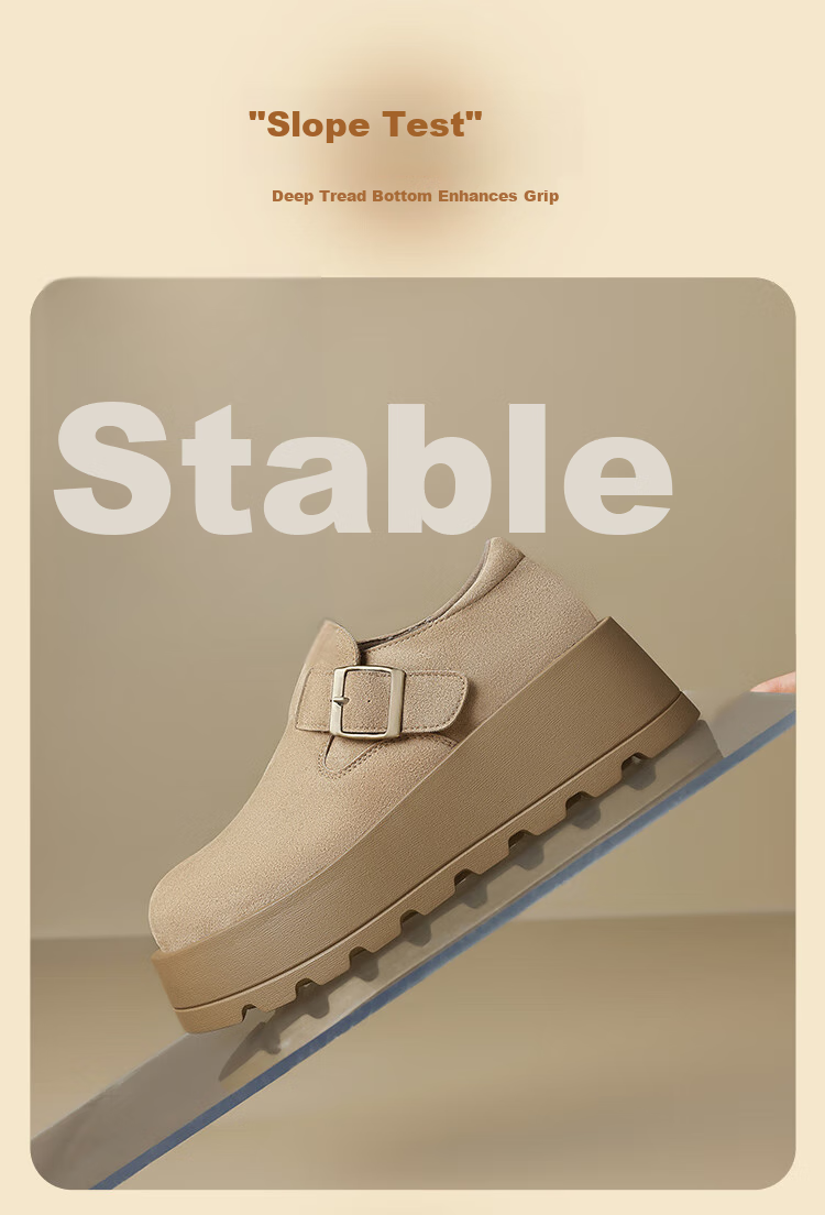 ZHR Thick-Soled Birkenstock Sandals for Women, Closed-Toe Slip-On Mules, Spring And Autumn New Style Women's Shoes, JT90T Khaki Size 40 2