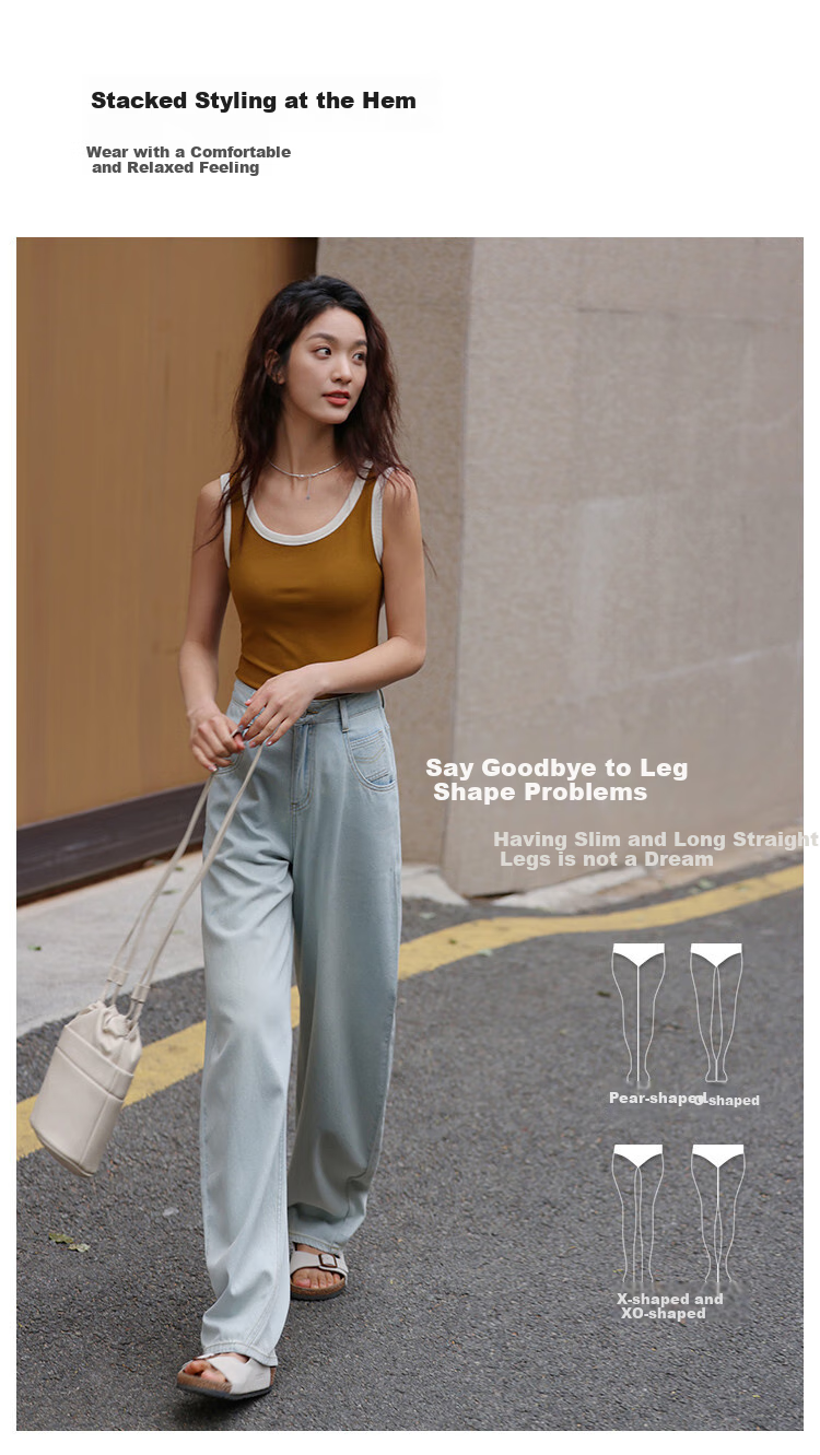 Dme High-Waisted Flared Jeans, Summer Loose-Fitting Slimming Lantern-Shaped Harem Jeans for Wome 7