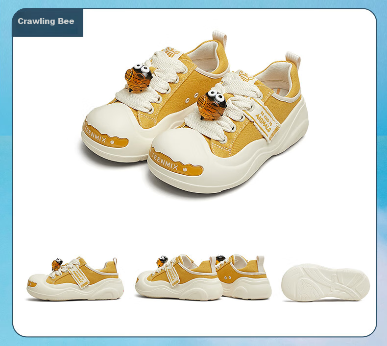 TEENMIX Women's Sneakers, Same Style As in Shopping Malls, Chuachuan Farm Series Casual Shoes for Women, New Style 18