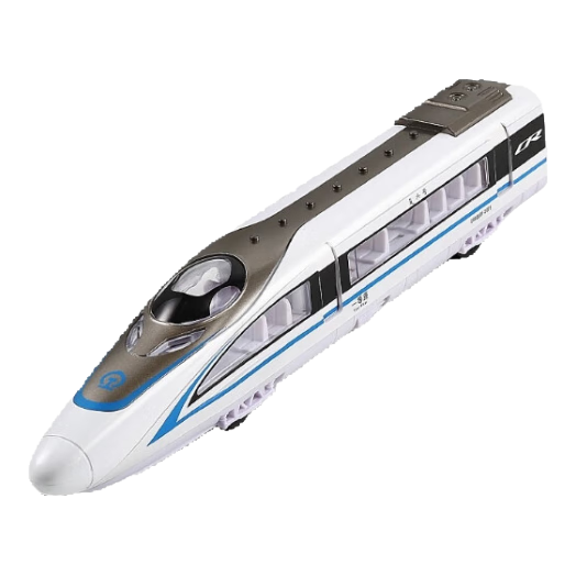 Mabaozibao High-Speed Rail Toy Train Model, Hexie Fuxing Magnetic Electric Train for Children Aged 1-3 Boys Track Set