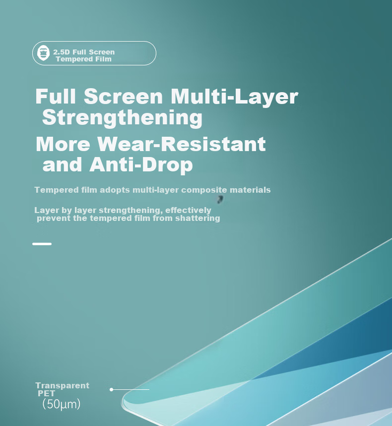 BLUEO Screen Protector for Samsung ZTriFold/W26, Tempered Glass Film for Zfold7, Anti-Static, Anti-Fingerprint Phone Protective Film 1