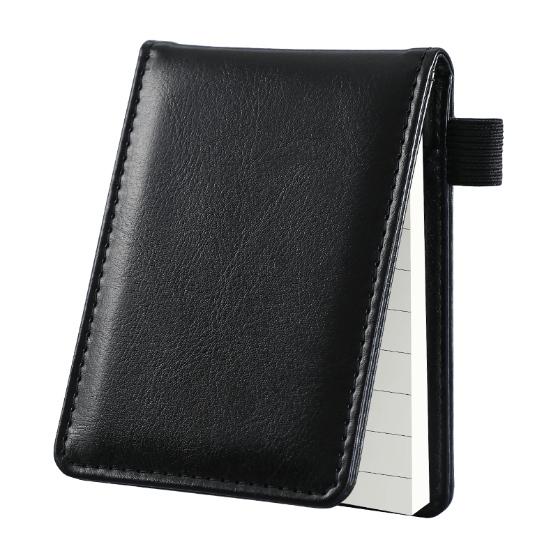 Jiaranheng Mini Pocket Notebook, A7 Size, Portable Notepad, Flip-Top Design, Tear-Off Pages, Convenient for Nurses And Doctors, Memo Pad, Journal, Vocabulary Book, Black