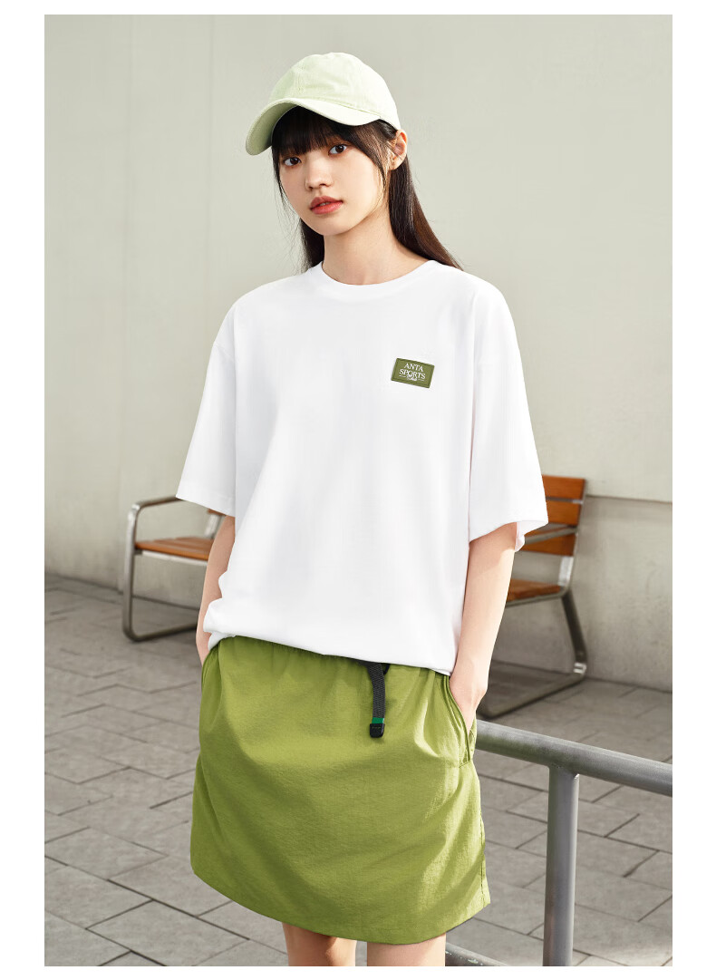 Anta Ice Silk T-Shirt | Casual Short Sleeve Men's Summer Loose Simple Sports Breathable Top 152628117 7