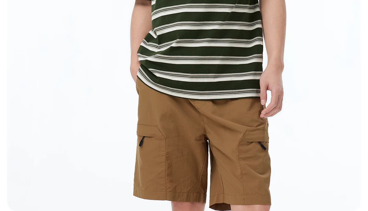 CAMEL 100% Cotton Outdoor T-Shirt Women Spring Summer Breathable Loose Fit Stretchy Striped Short Sleeve Top Men V010 25