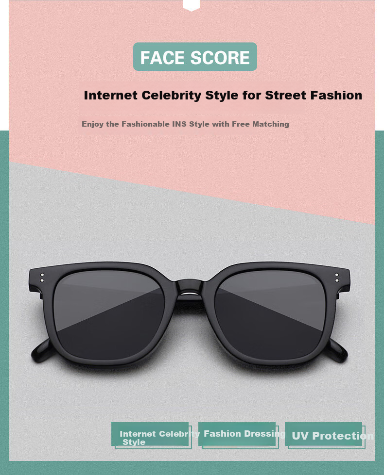 LESCA LUNETIER Vintage Gm Tea-Colored Sunglasses for Men And Women, Driving Orange Glasses, Fashionable Round Face Sunglasses, Good Night Moo 4