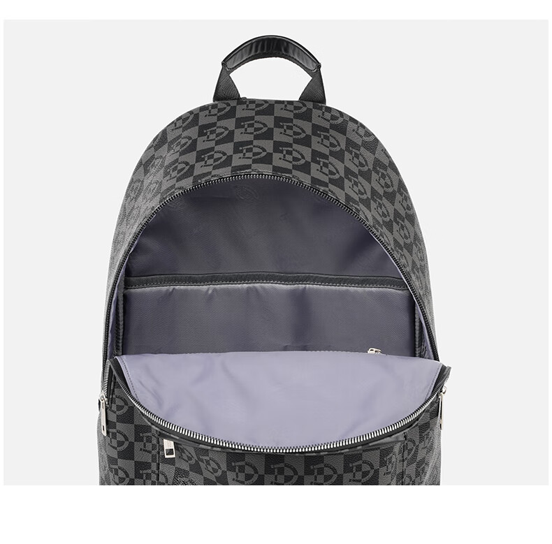 Dickies Backpack for Men And Women, Checkered Fashion Casual Versatile Large Capacity Travel Bag Student Schoolbag Laptop Bag 14 Inch 13