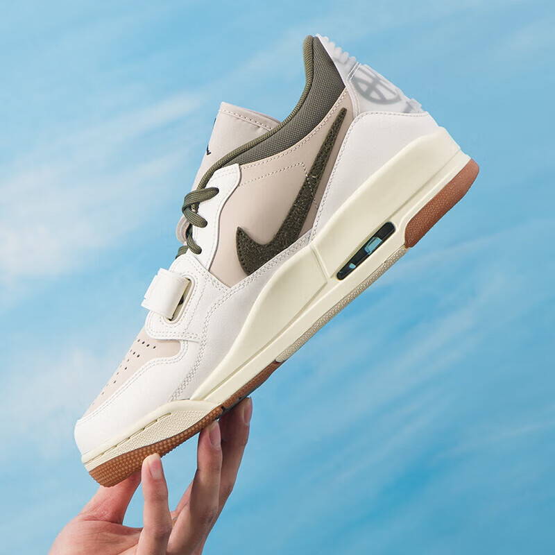NIKE Men's Casual Shoes, Sunset Dongdan AJ312 LEGACY 312 Sneakers IB8856-121 Beige Green Size 40