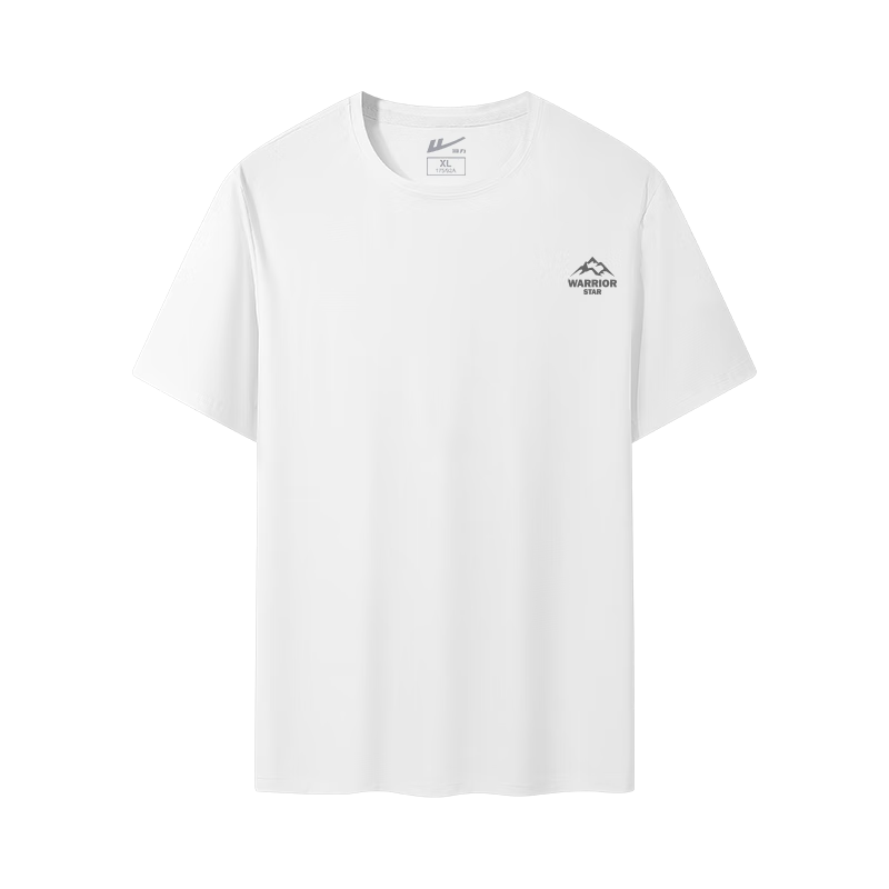 Huili Men's Short-Sleeve T-Shirt, Summer Ice Silk Breathable Quick-Dry Half-Sleeve T-Shirt, Loose Cool-Feeling Running Fitness Wear