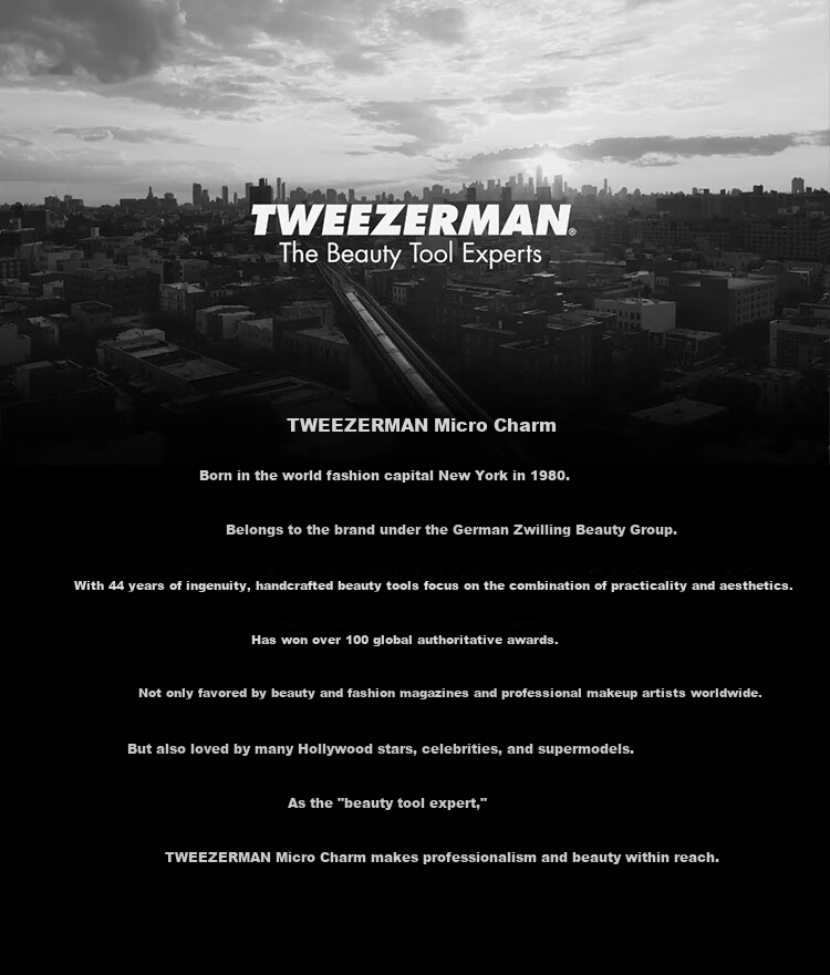 Tweezerman Classic Eyebrow Razor Short Multi-Functional for Men And Women, Facial Shaving, Includes Imported Replacement Blades 19